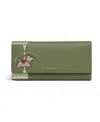 Radley London Magic Carousel Flapover Wallet In Green
