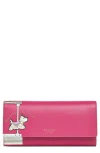 Radley London Magic Carousel Leather Wallet In Coulis