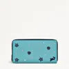 Radley London Blue Purse With Design In Blue