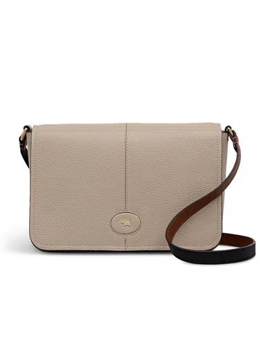 Radley London Maldon Mews Colour Block Small Flapover Crossbody Bag In Brown