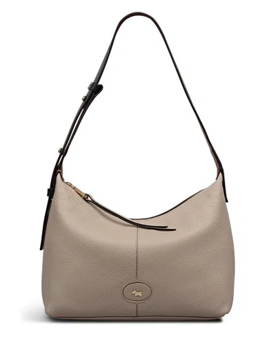 Radley London Maldon Mews Colour Block Small Zip Top Shoulder Bag In Brown