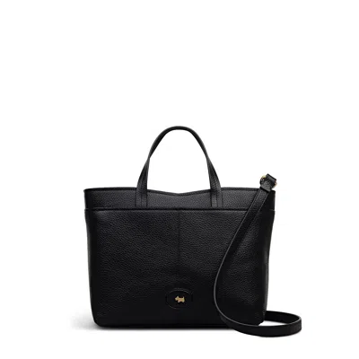 Radley London Maldon Mews Medium Ziptop Satchel Bag In Black