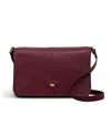 Radley London Maldon Mews Small Flapover Crossbody Bag In Burgundy