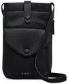Radley London Mallow Street Mini Phone Crossbody Bag In Black
