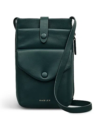 Radley London Mallow Street Mini Phone Crossbody Bag In Blue