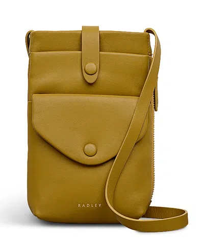 Radley London Mallow Street Mini Phone Crossbody Bag In Brown