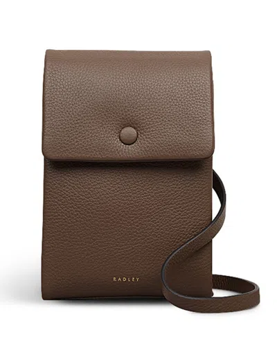 Radley London Mallow Street Mini Phone Crossbody Bag In Brown