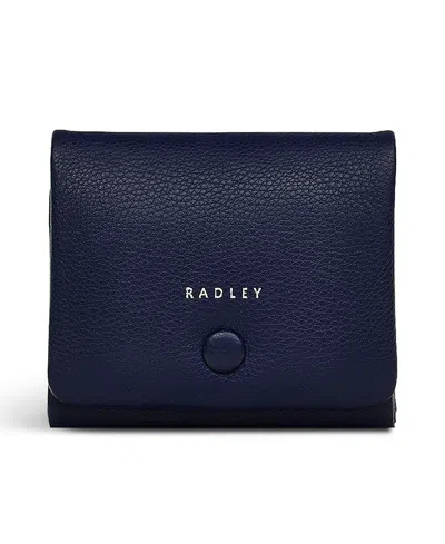 Radley London Mallow Street Small Flapover Wallet In Purple