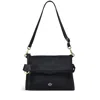 Radley London Mayfair Lane - Faux Croc Leather Medium Flapover Backpack In Black - H7209001
