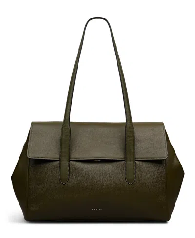 Radley London Mayfair Lane Extra-large Flapover Shoulder Bag In Green