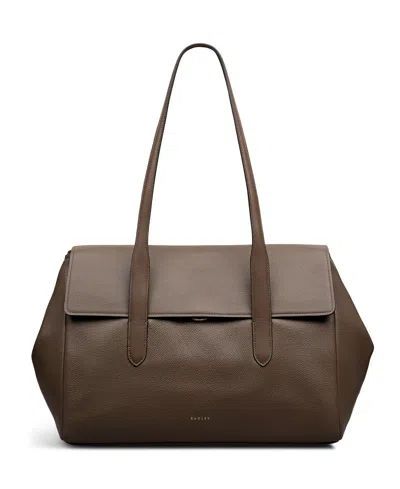 Radley London Mayfair Lane Extra-large Flapover Shoulder Bag In Brown