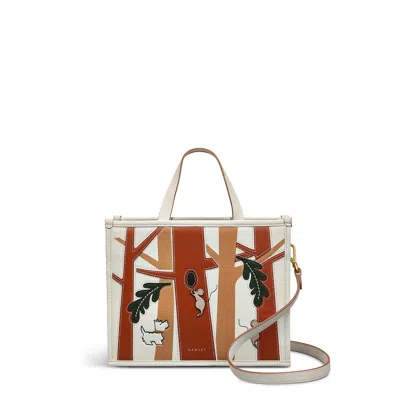 Radley London Medium White Ziptop Grab Bag