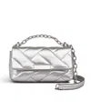 Radley London Mill Bay Xl Quilt Metallic Flap Over Crossbody Bag