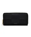 Radley London Mount Row Large Zip Around Wallet In Black