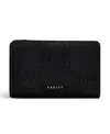 Radley London Mount Row Medium Bifold Wallet In Black
