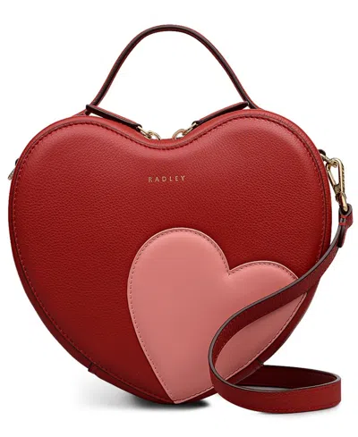 Radley London My Love Zip-top Crossbody Bag In Burgundy