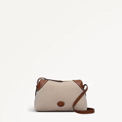Radley London Natural Small Ziptop Cross Body Bag In Sand