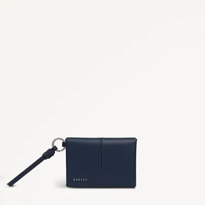 Radley London Naval Small Card Holder In Blue