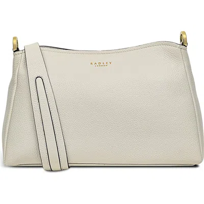 Radley London New Haven Small Top Zip Crossbody Bag In Chalk