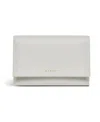 Radley London Oak Street Faux Python Flap Over Wallet In Mist