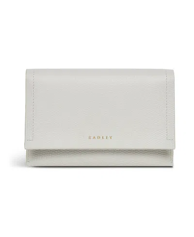 Radley London Oak Street Faux Python Flap Over Wallet In Mist