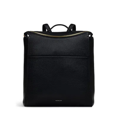 Radley London Oak Street Medium Ziptop Backpack In Black