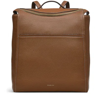 Radley London Oak Street Medium Ziptop Backpack In Brown