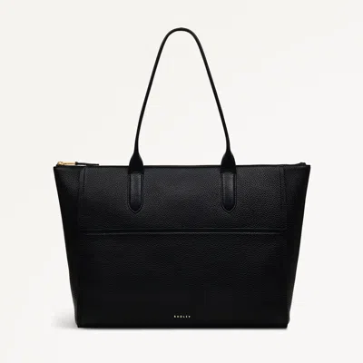 Radley London Radley Oak Street Medium Ziptop Tote Bag In Black