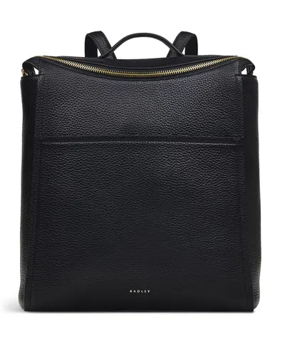 Radley London Oak Street Small Zip Top Crossbody Bag In Black