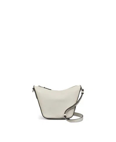 Radley London Oak Street Small Zip-top Crossbody In White
