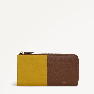 Radley London Ochre Large Zip Around Wallet In Multi