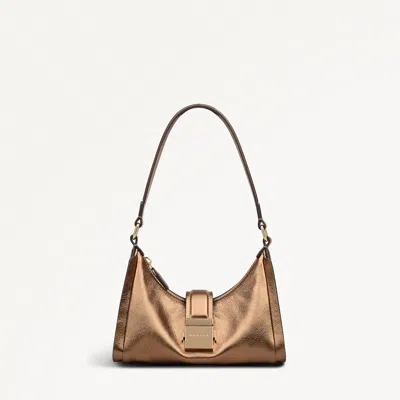 Radley London Olive Gold Small Ziptop Shoulder