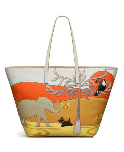 Radley London On Safari X-large Open Top Tote Bag
