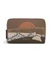 Radley London Over The Hills Zip Around Wallet In Brown