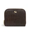 Radley London Percy Grove Faux Croc Zip Around Wallet In Brown
