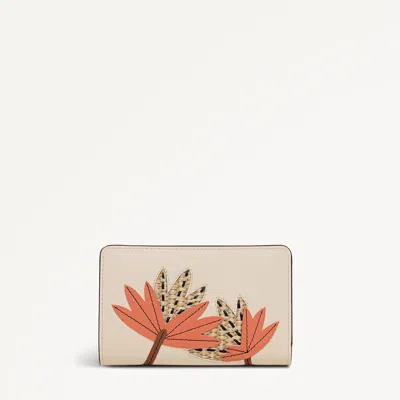 Radley London Picton Place - Palm Medium Bifold Wallet Salt - 113554 In White