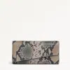 Radley London Pine Needle Large Flapover Wallet In Gray