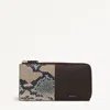 Radley London Pine Needle Large Zip Around Wallet In Brown