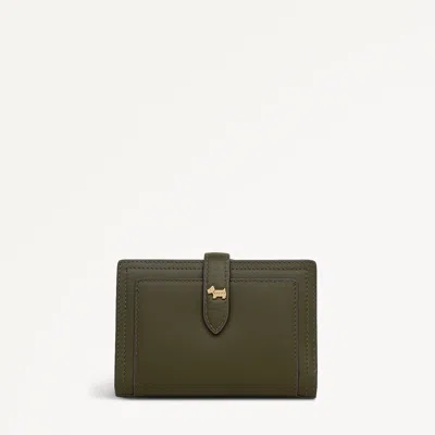 Radley London Pine Needle Medium Bifold Purse In Green