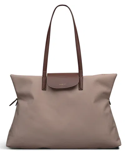 Radley London Pocket Essentials Extra Large Zip Top Tote Bag In Brown