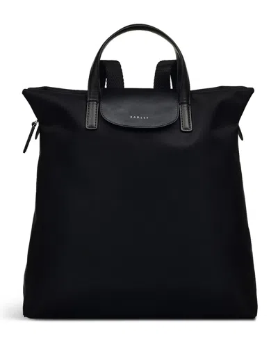 Radley London Pocket Essentials Medium Ziptop Backpack In Black