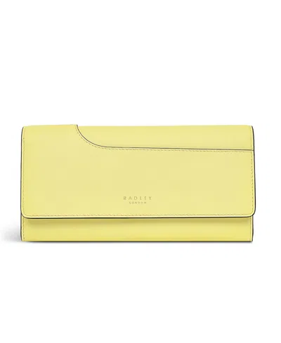 Radley London Pockets 2.0 Large Flapover Matinee In Yellow