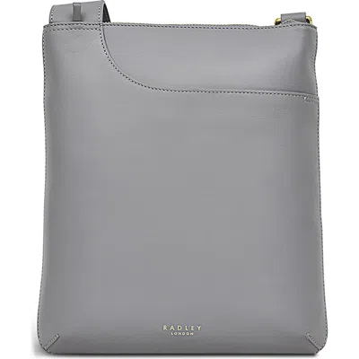 Radley London Pockets Icon Leather Crossbody Bag In Cloud Burst