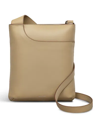 Radley London Pockets Medium Zip Top Crossbody Bag In Stone