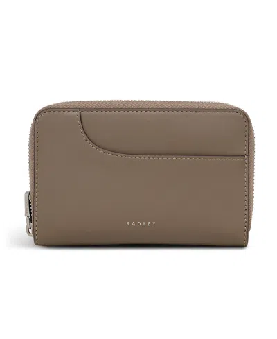 Radley London Pockets Mini Zip Around Wallet In Brown