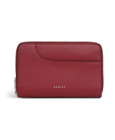 Radley London Pockets Zip Around Wallet In Red