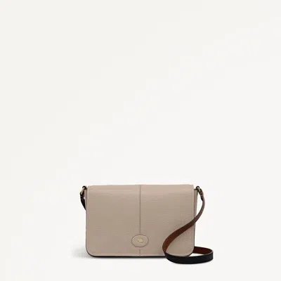 Radley London Porcini Medium Flapover Cross Body Bag In Sand