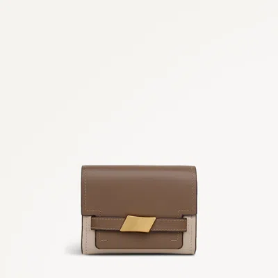 Radley London Porcini Medium Flapover Purse In Brown