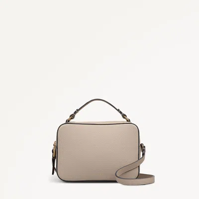 Radley London Porcini Medium Ziptop Cross Body Bag In Sand