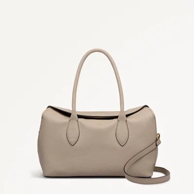 Radley London Porcini Medium Ziptop Grab Bag In Sand